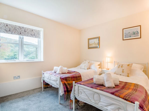 Holiday Cottage in Wales Main Bedroom